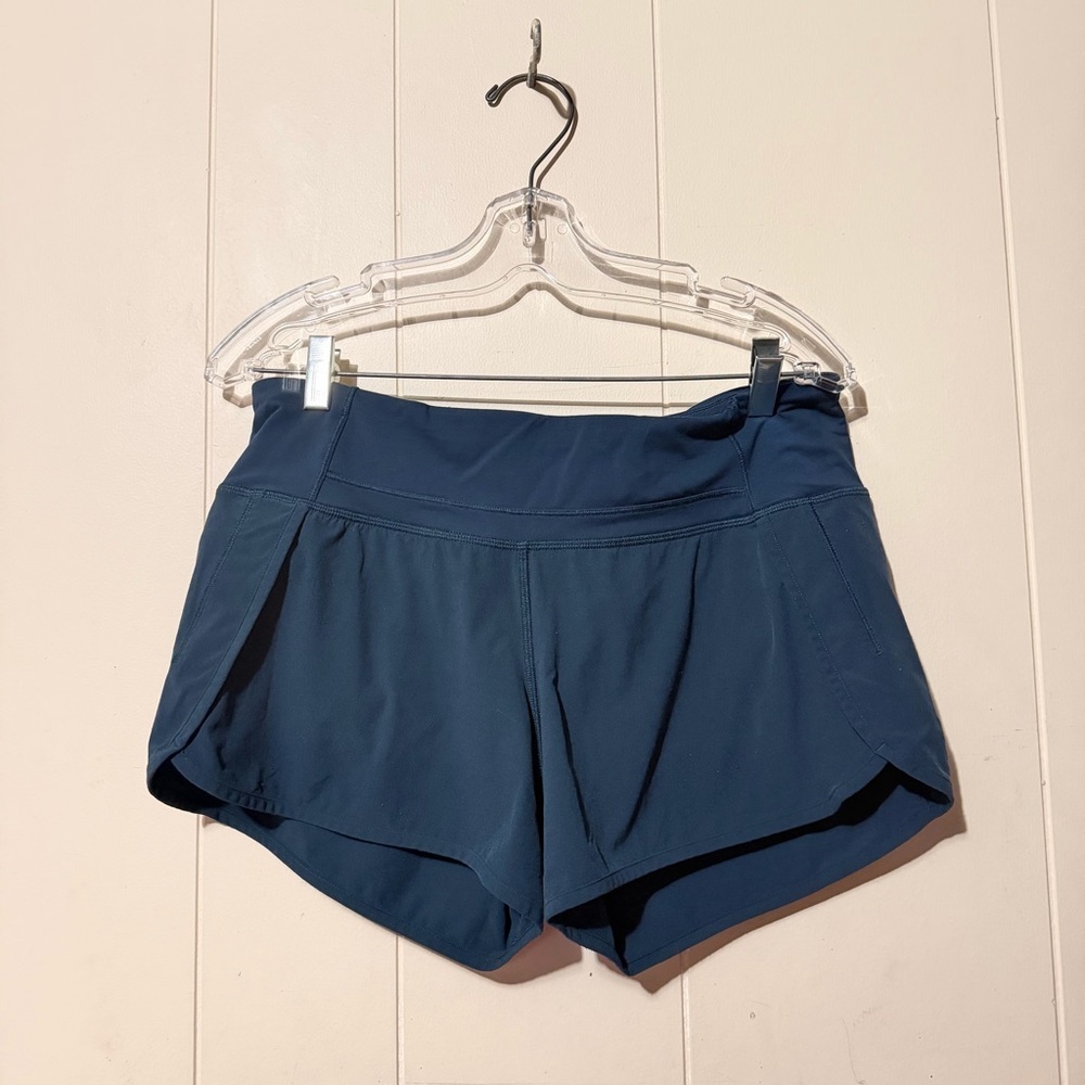 Lululemon Shorts Navy Blue Women Size 8